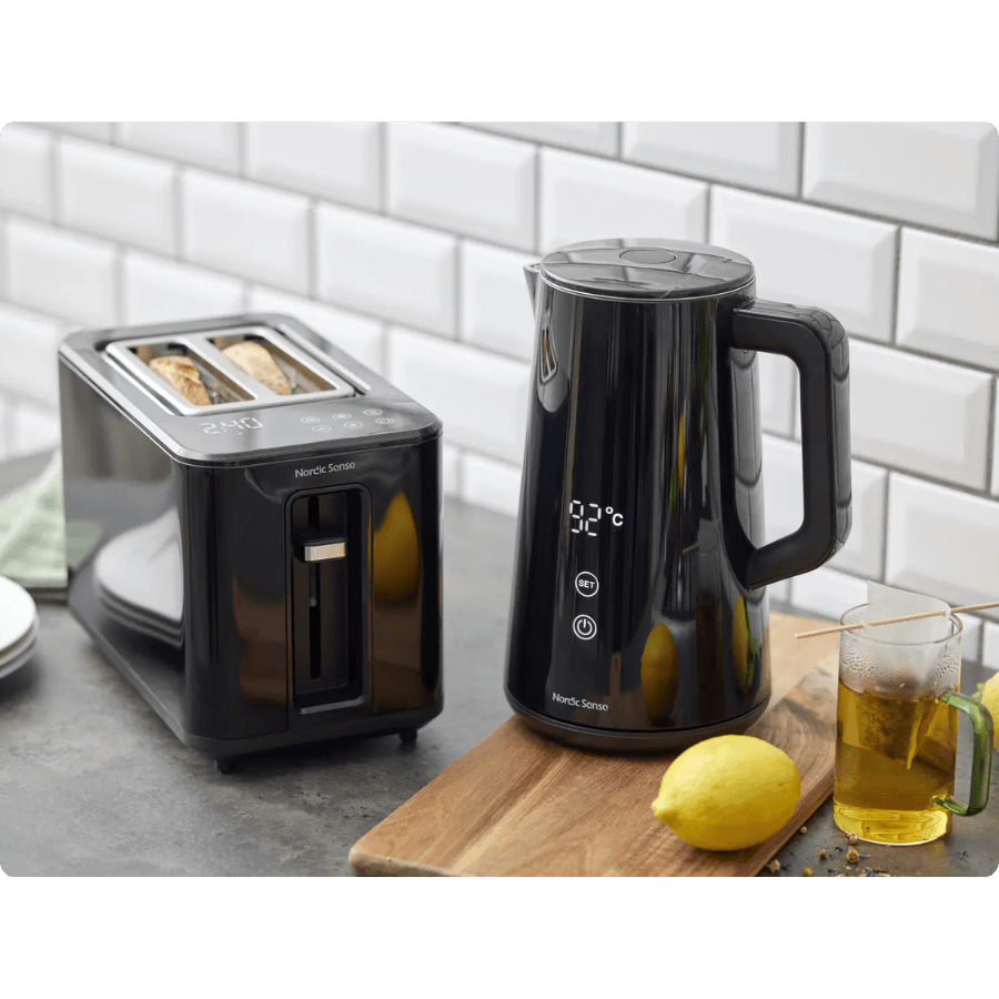 Nordic Sense Brødrister LED digitalt display defro
